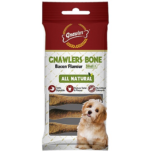מארז עצמאות קטנות בטעם בייקון 6 יחידות 108 גרם Gnawlers