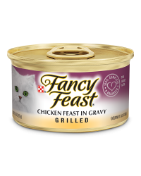 שימורים לחתול פנסי פיסט גריל עוף ברוטב 85 גרם Fancy Feast