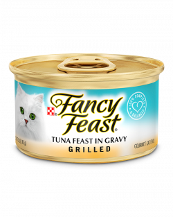 שימורים לחתול פנסי פיסט גריל טונה 85 גרם Fancy Feast