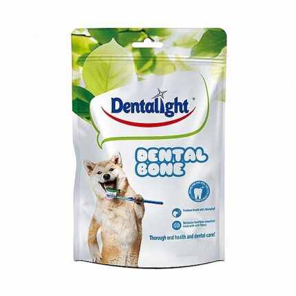 חטיף דנטלי לכלב דנטל פיור 12 יחידות 90 גרם Dentalight denta-bone