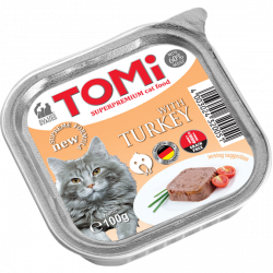 טומי מעדנית לחתול הודו 100 גרם Tomi