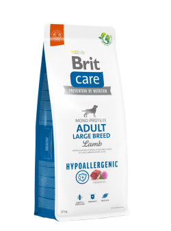 בריט קר כלב בוגר גזע גדול 12 ק"ג כבש ואורז Brit Care