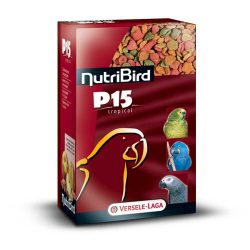 כופתיות פירות לציפור גדולה טרופי (צבעוני) Nutribird P-15