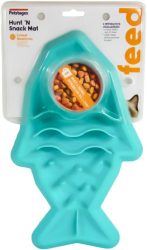 פאן פידר שטיחון דג+קערה Petstages