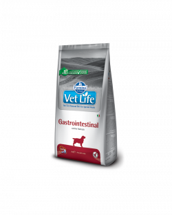 וט לייף אוכל רפואי לכלבים גסטרו אינטסטינל 12 ק"ג Farmina Vet life