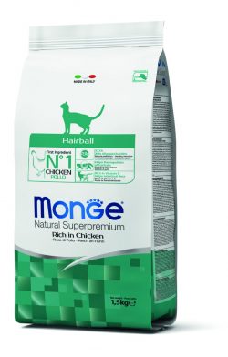 מונג לחתול בוגר היירבול 10 ק”ג Monge