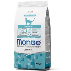 מונג לחתול בוגר מונו פרוטאין מבוסס בקלה 1.5 ק”ג Monge
