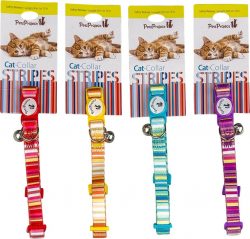 קולרי חתול דוגמת “פסים” PetsProject