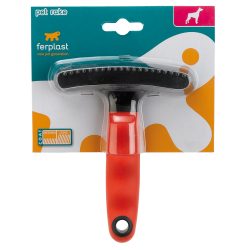 ⁦מברשת 5850 מגרפה שיניים ארוכות וצפופות שתי שורות Ferplast⁩ – תמונה ⁦2⁩