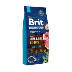 בריט פרימיום כלב בוגר 15 ק"ג על בסיס כבש ואורז Brit Premium