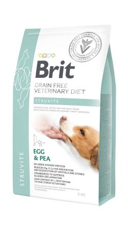 בריט תזונה וטרינרית לכלבים סטרווייט 2 ק”ג Brit Veterinary Diet