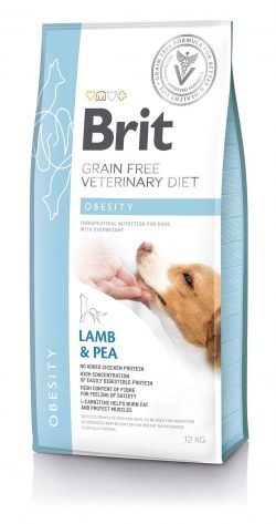 בריט תזונה וטרינרית לכלבים אובסיטי 12 ק”ג Brit Veterinary Diet