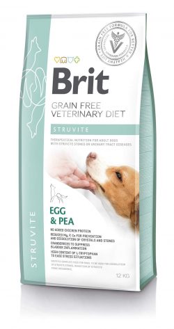 בריט תזונה וטרינרית לכלבים סטרווייט 12 ק”ג Brit Veterinary Diet