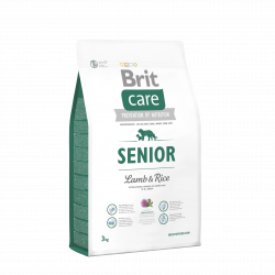 בריט קר כלב סניור 3 ק"ג כבש ואורז Brit Care