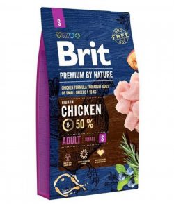 בריט פרימיום כלב בוגר גזע קטן 8 ק”ג עוף Brit Premium