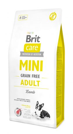 בריט קר מיני נטול דגנים בוגר כבש 2 ק"ג Brit Care