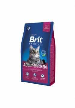 בריט פרימיום חתול בוגר עוף (שק מגדלים) 18 ק”ג Brit Premium