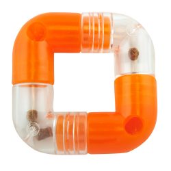 צינור לינקס חטיפים 4PC כתום Outward Hound