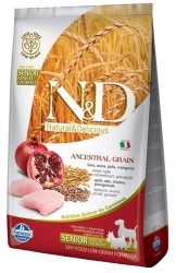 נאטורל אנד דלישס לכלב מבוגר עוף ורימון מופחת דגנים 12 ק"ג N&D