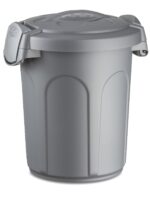 פח איחסון ספידי 8 ליטר אפור STEFANPLAST