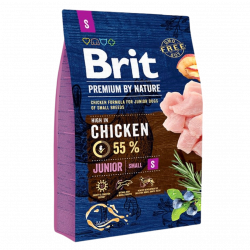 בריט פרימיום כלב גור גזע קטן 3 ק”ג עוף Brit Premium