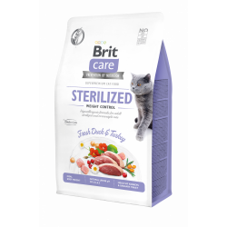 בריט קר חתול בוגר מסורס לייט נטול דגנים 2 ק"ג Brit Care