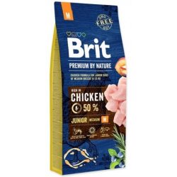 בריט פרימיום כלב גור ג’וניור בינוני 15 ק”ג עוף – Brit Premium