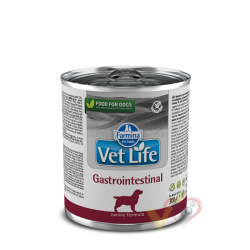 וט לייף אוכל רפואי לכלבים גסטרו אינטסטינל שימורים 300 גרם Farmina Vet life