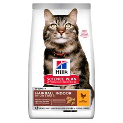 סיאנס פלאן לחתול סניור (אינדור/היירבול) 1.5 ק”ג Hills