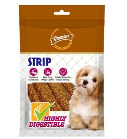 חטיף לכלב סטריפ רך 200 גרם Gnawlers