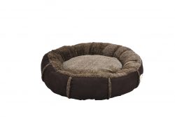 מיטת ליפופי חומה 45x45 עגולה Ribos