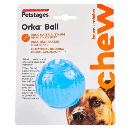 אורקה כדור טניס כחול Petstages