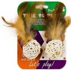 זוג כדורי קש