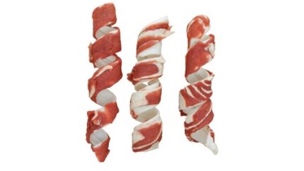 ספירל בקר עם דג קוד מידה 15 ס"מ 3 יחידות 90 גרם PetsProject