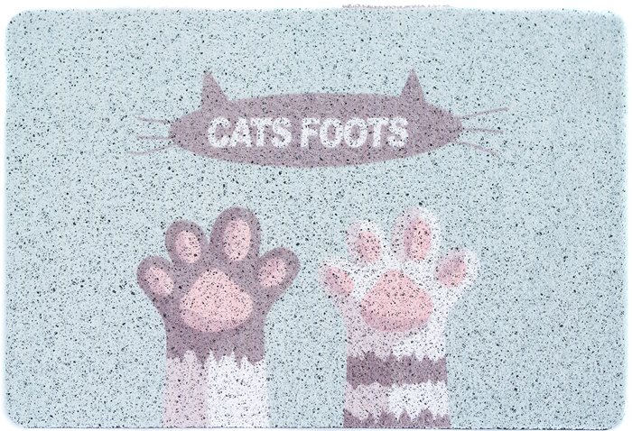 שטיחון צבעוני לשירותי חתולים 40X60 ס”מ PetsProject