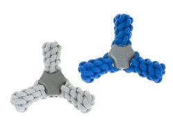 חבל צמה משולש עם גומי  PetsProject