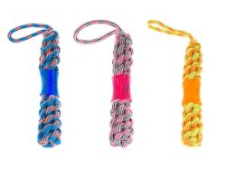 חבל צמה עם גומי 38 ס"מ PetsProject