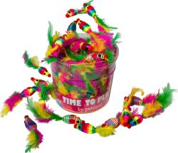 עכבר צעצוע צבעוני לחתול PetsProject