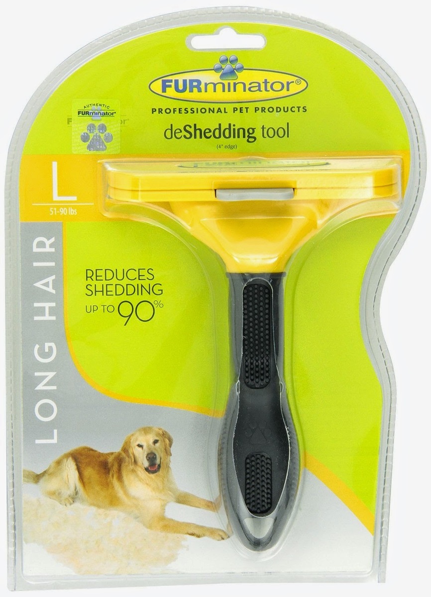 מסרק פרמינטור לכלב L פרווה ארוכה FURminator