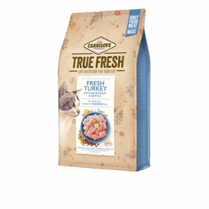 קרנילאב True Fresh חתול ע"ב הודו 1.8 ק"ג