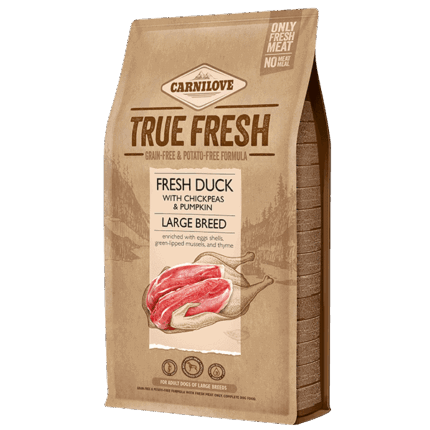 קרנילאב True Fresh בוגר ע"ב ברווז לגזע גדול 11.4 ק"ג