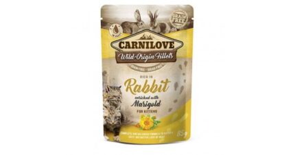קרנילאב פאוץ לחתול ארנבת 85 גרם Carnilove