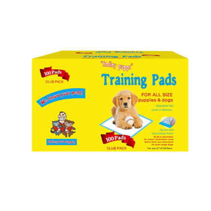 פדים לאילוף גורים 100 יח' Smiley pupps