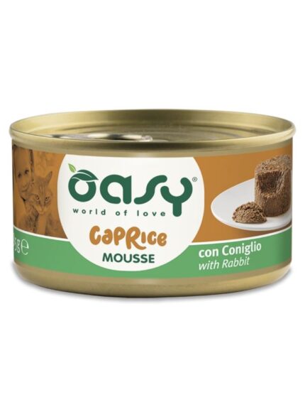 אואסי מעדן מוס ארנבת  85 גרם Oasy MOUSSE