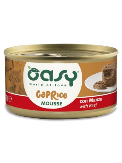 אואסי מעדן מוס בקר  85 גרם Oasy MOUSSE