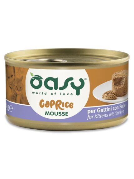 אואסי מעדן מוס עוף לגורי חתולים 85 גרם Oasy MOUSSE