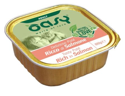 אואסי מעדן פטה סלמון 100 גרם OASY
