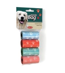 פאדובן שקיות איסוף צרכים צבעוניות  4 יחידות  Padovan