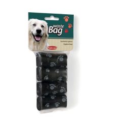 פאדובן שקיות איסוף צרכים שחורות 4 יחידות  Padovan