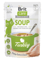 בריט קר מרק לחתול הודו 75 גרם Brit Care SOUP
